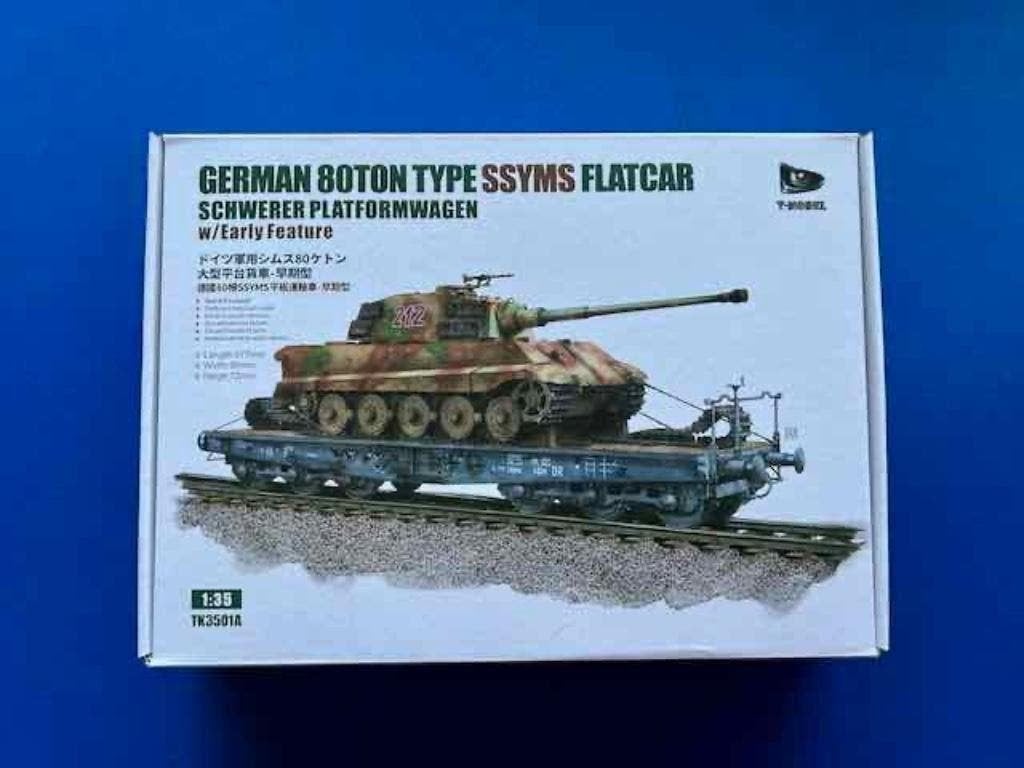 AFV TIGER & SSYMS wagon Transport set 1/35, Tank, Italeri, Verzenden, 1:32 tot 1:50