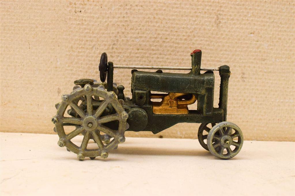 Gietijzeren beeldje van een tractor 47059, Ophalen of Verzenden, Gebruikt, Dier