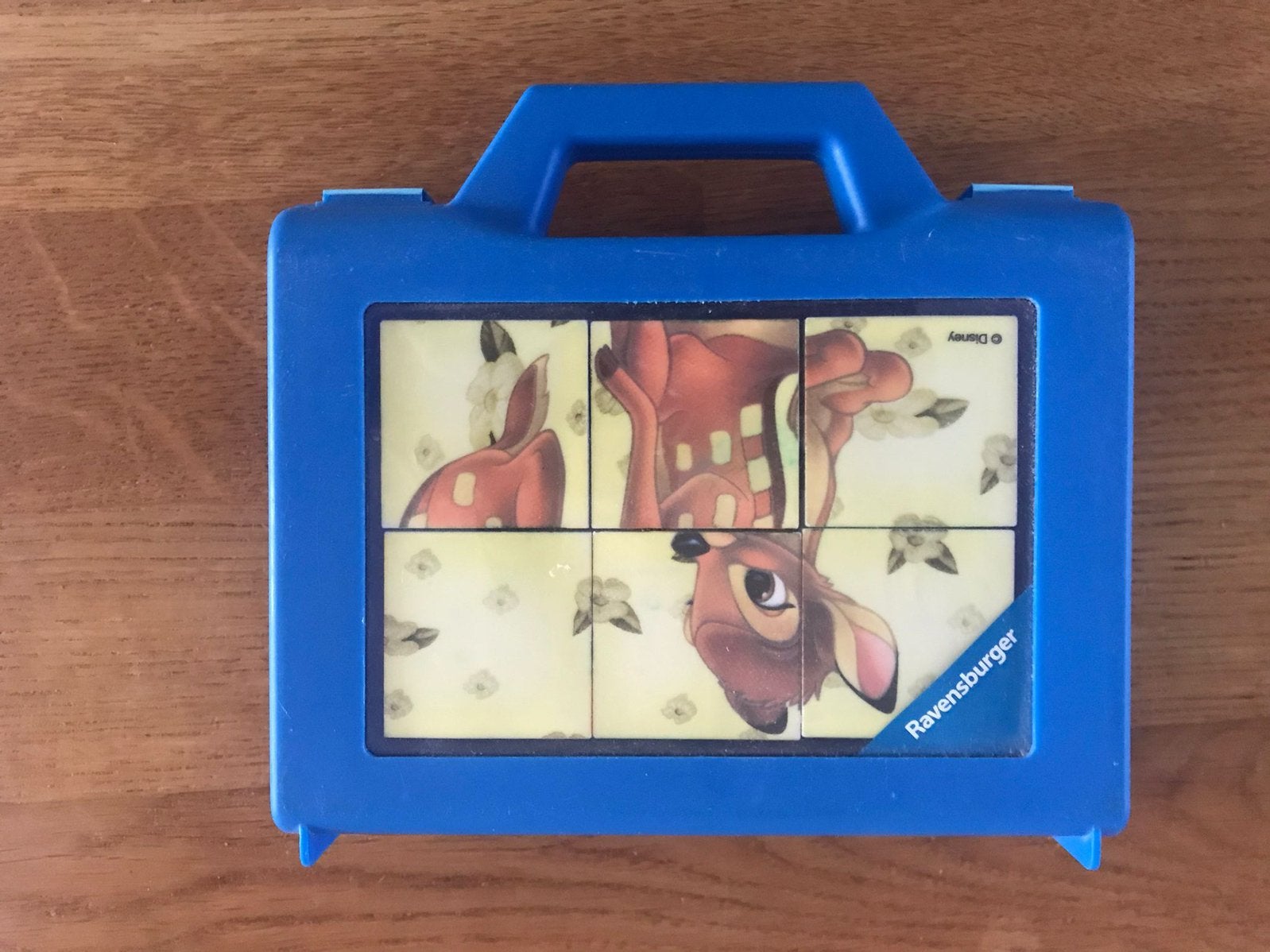 Disney blok puzzel zo goed als nieuw, Ophalen of Verzenden, Minder dan 10 stukjes, Zo goed als nieuw, 2 tot 4 jaar