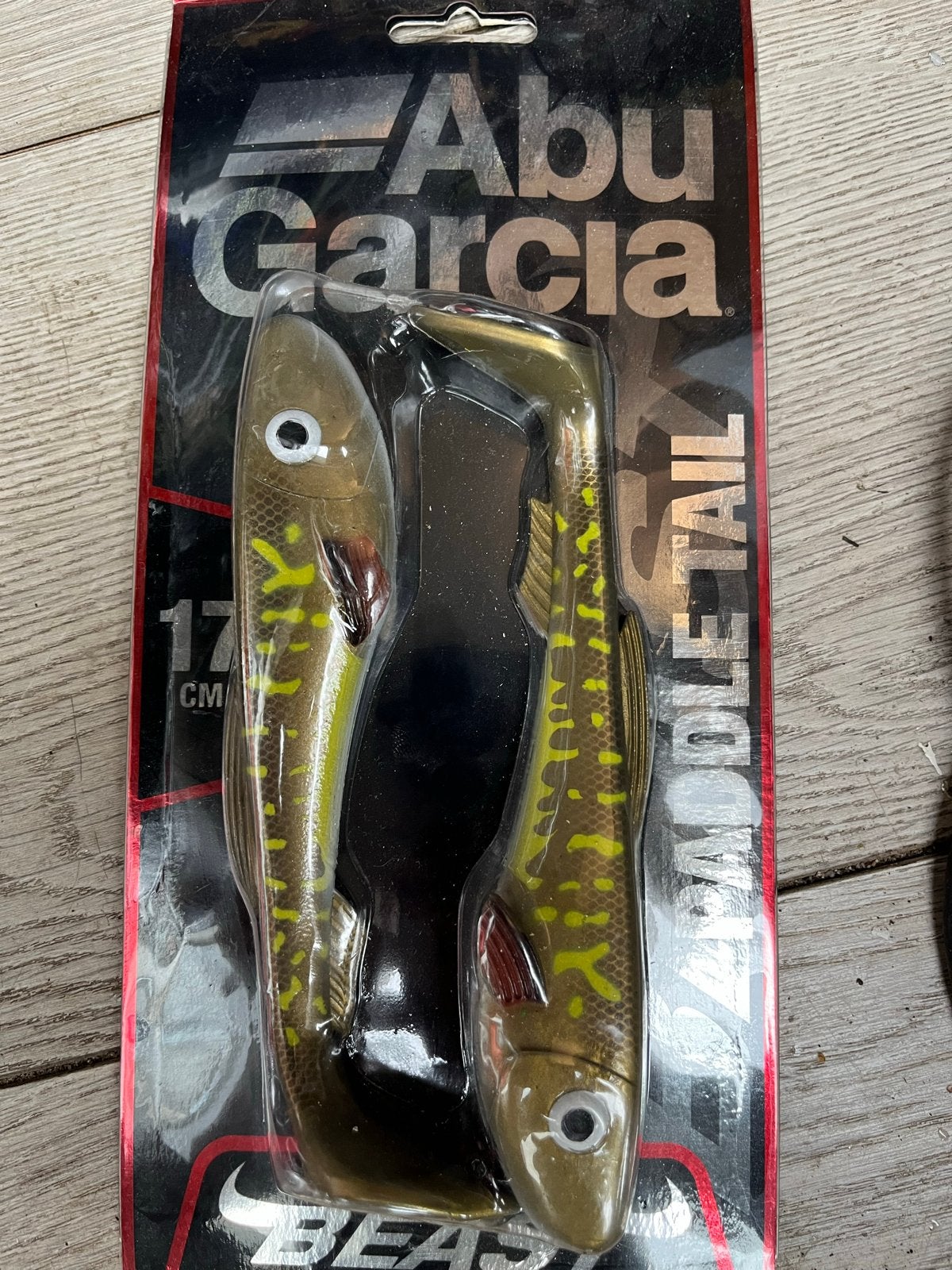 Abu Garcia Beast Paddle Tail 170mm Pike kunstaas, Ophalen, Nieuw, Overige typen