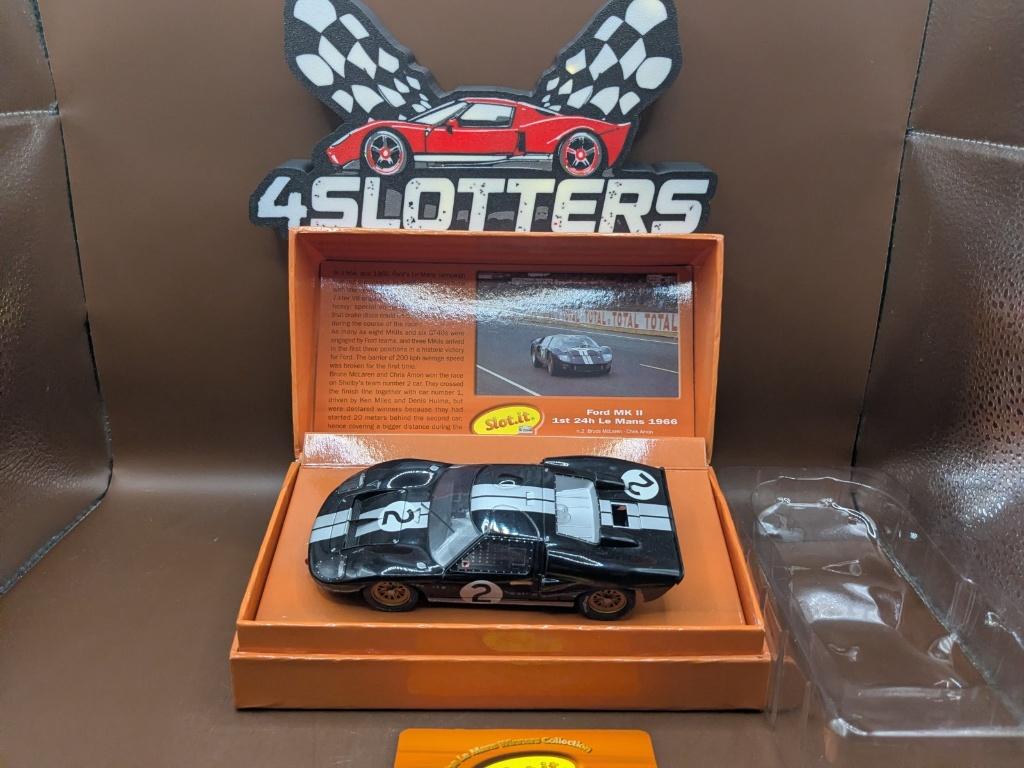 Slot.It Ford GT40 #2 1e Le Mans 1966, Verzenden, Nieuw, Elektrisch, Overige merken