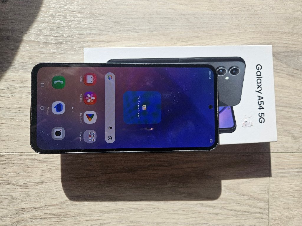 Samsung Galaxy A54 5G 256GB met accessoires €200, Zwart, Ophalen of Verzenden, Zo goed als nieuw, Galaxy A