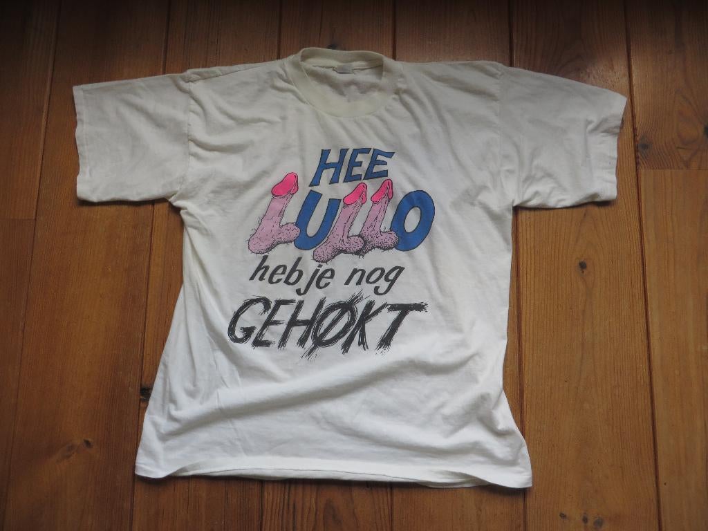 Normaal shirt jaren 90 in Toldiek (Toldijk ) maat XL, Verzamelen, Ophalen of Verzenden, Zo goed als nieuw, Kleding