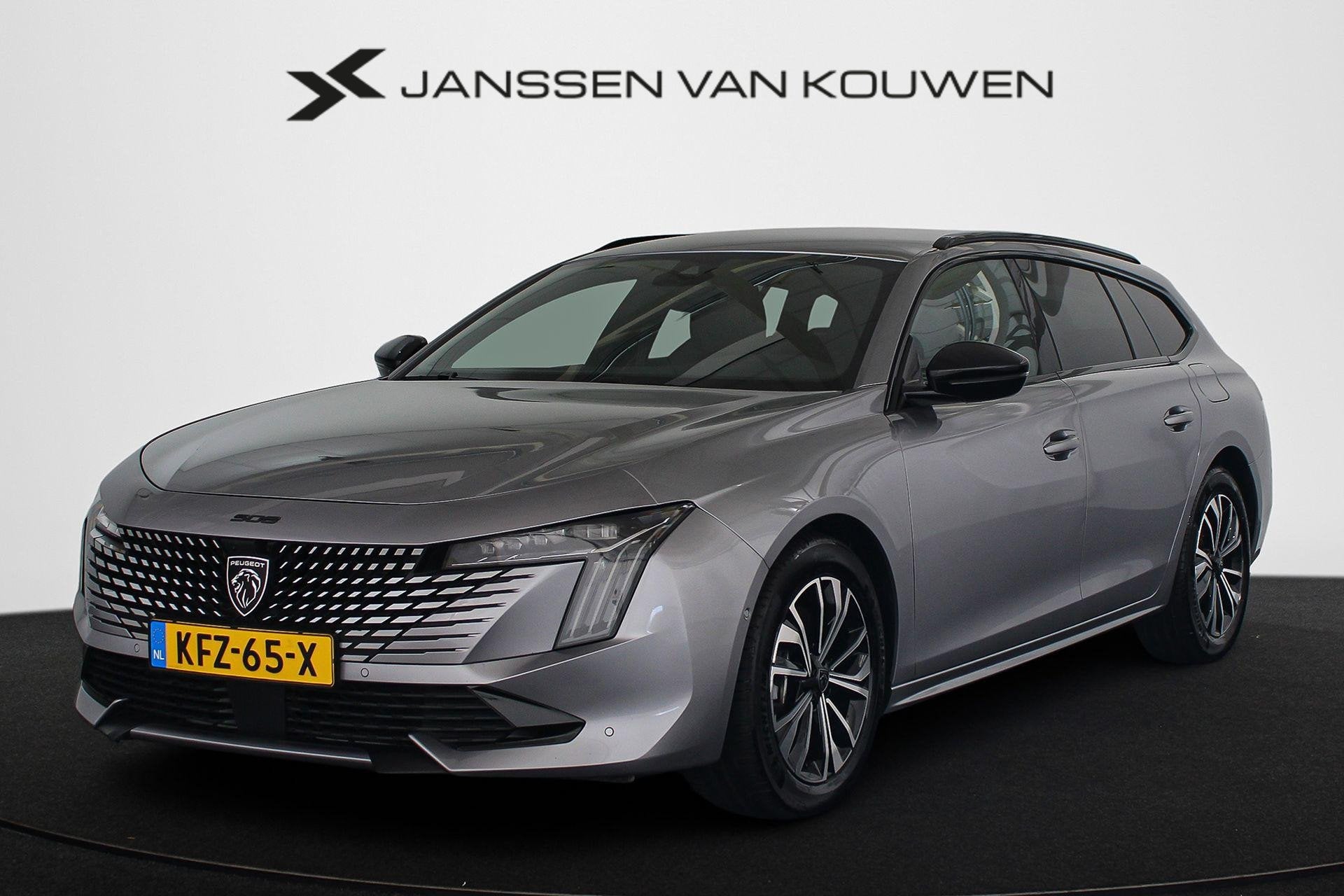 Peugeot 508 SW 1.6 HYbrid 225 Allure Stoelverwaring Elektris, Auto's, Gebruikt, 4 cilinders, Leder en Stof, Verwarmde buitenspiegels