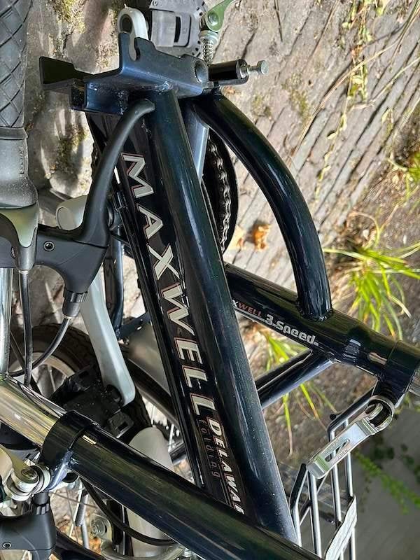 Vouwfiets Maxwell Delaware, Fietsen en Brommers, 20 inch of meer, Velgrem, Versnellingen, Zo goed als nieuw