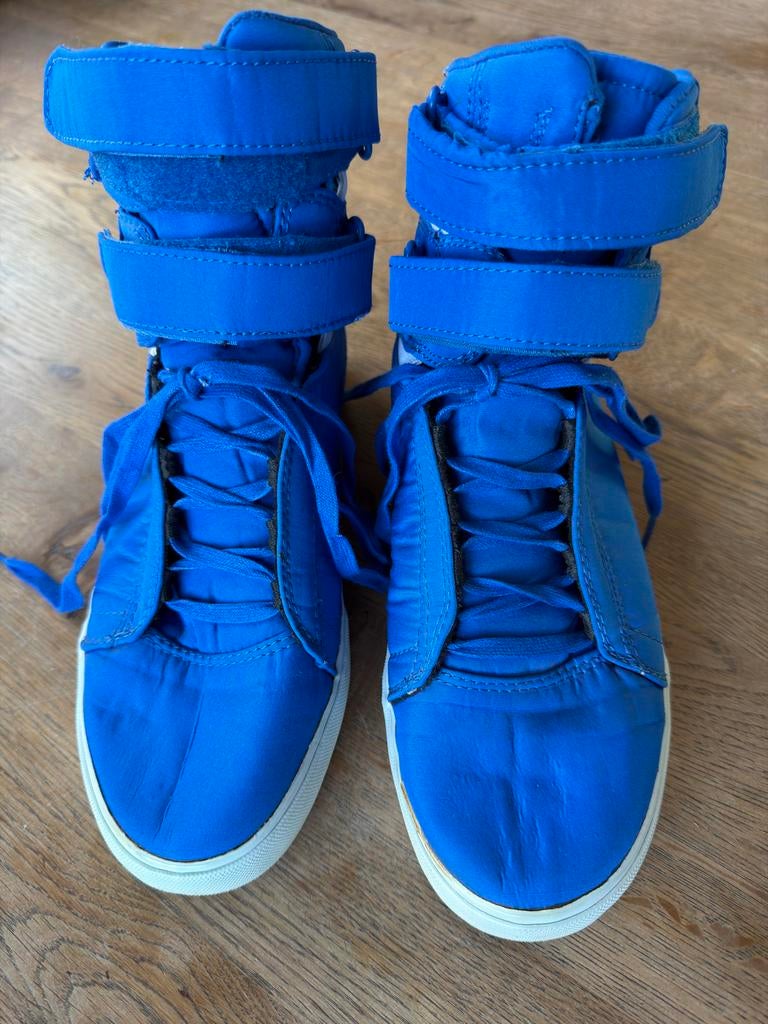 Supra TK society sneakers, maat 42,5, Ophalen of Verzenden, Gedragen, Blauw, Sneakers of Gympen