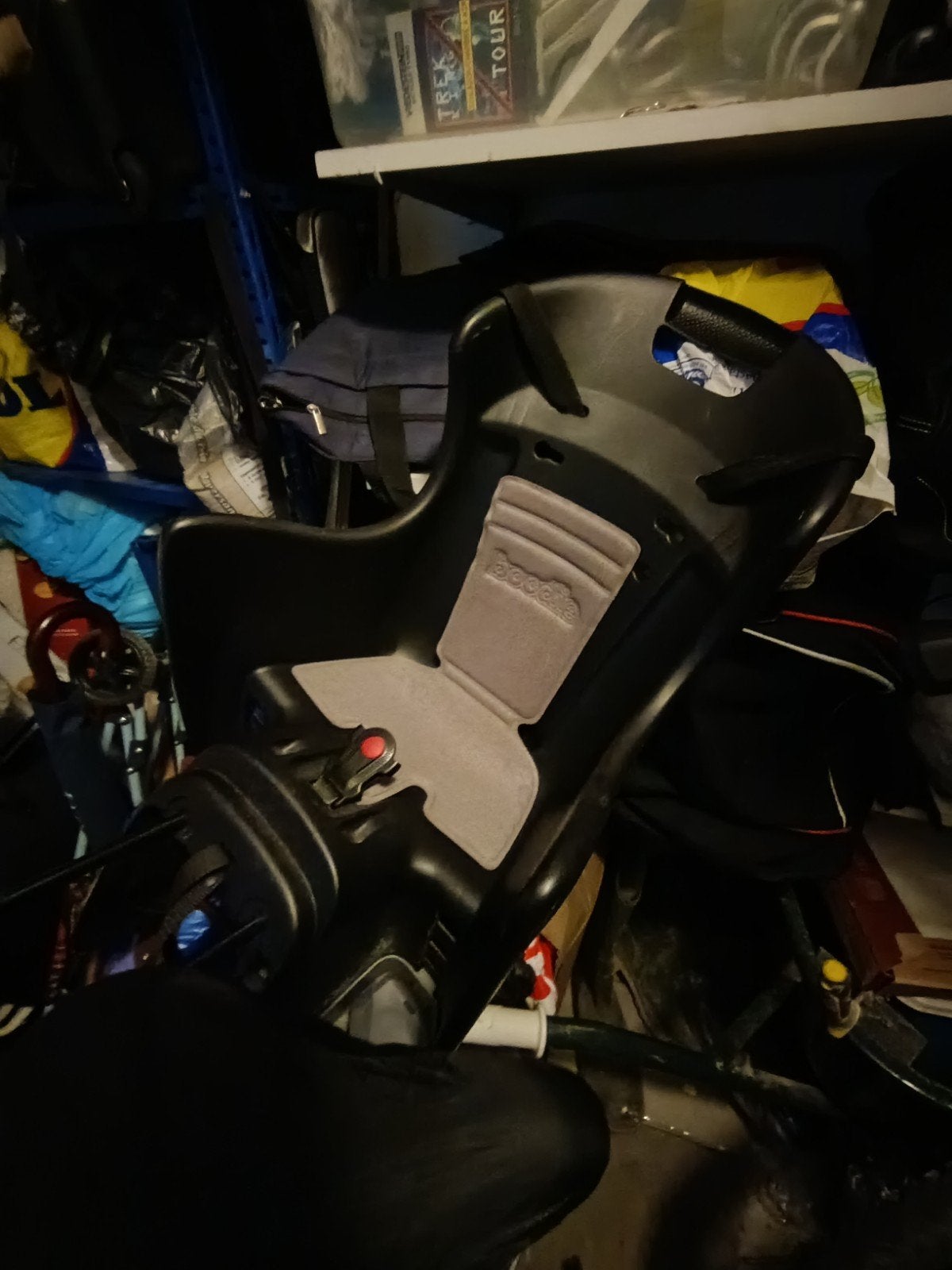 Polisport Boodie Achterzitje Fiets - Gebruikt, Fietsen en Brommers, 15 t/m 25 kg, Achterzitje, Ophalen of Verzenden, Polisport