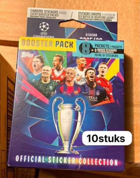 10 stuks booster pack, Verzenden, Zo goed als nieuw, Booster