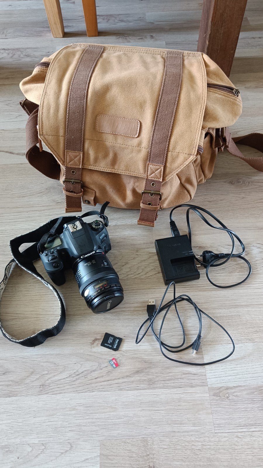 Canon eos 77D, Audio, Tv en Foto, Fotocamera's Digitaal, Bluetooth, Gebruikt, Spiegelreflex, Canon