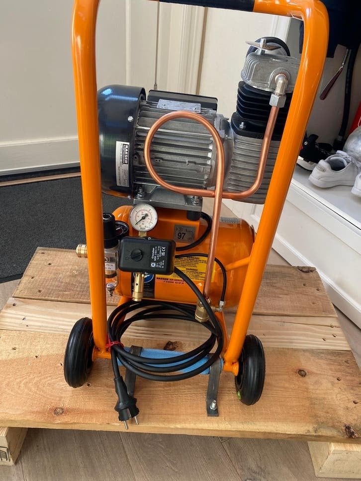 Kaeser Classic Mini 210/10W Compressor nieuw, Ophalen, 6 tot 10 bar, Nieuw, 200 tot 400 liter/min