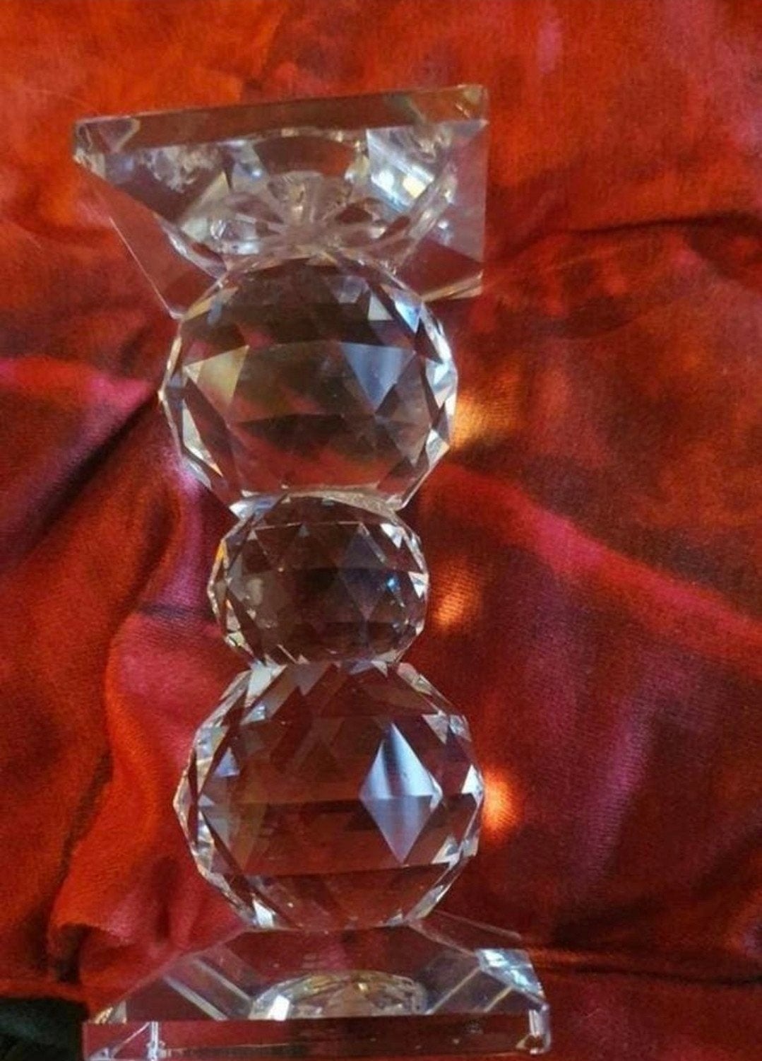 Swarovski kandelaar 12.5cm, Verzamelen, Ophalen of Verzenden, Zo goed als nieuw, Huisaccessoire