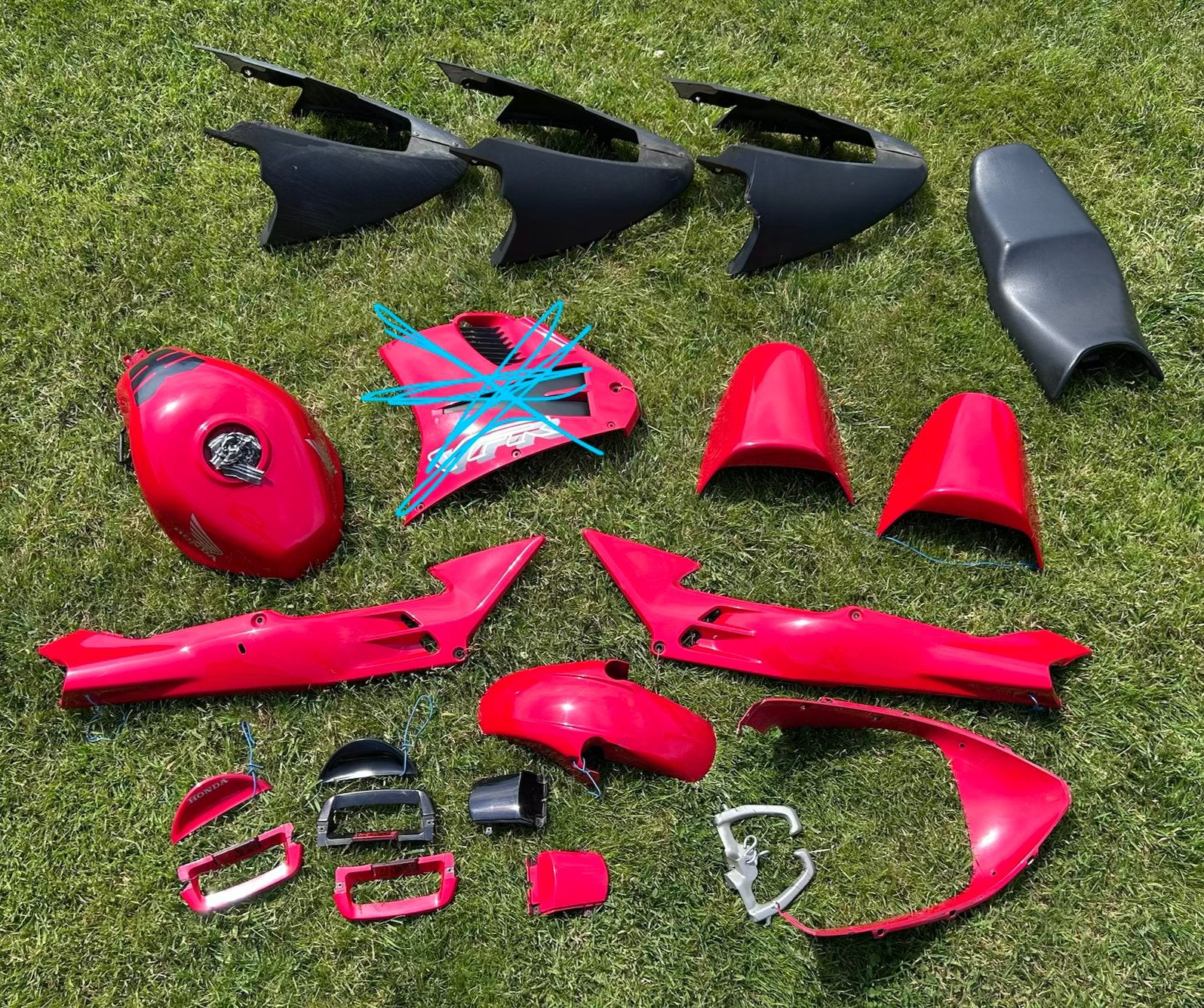 kuipdelen en andere onderdelenHonda VFR 750, Ophalen of Verzenden