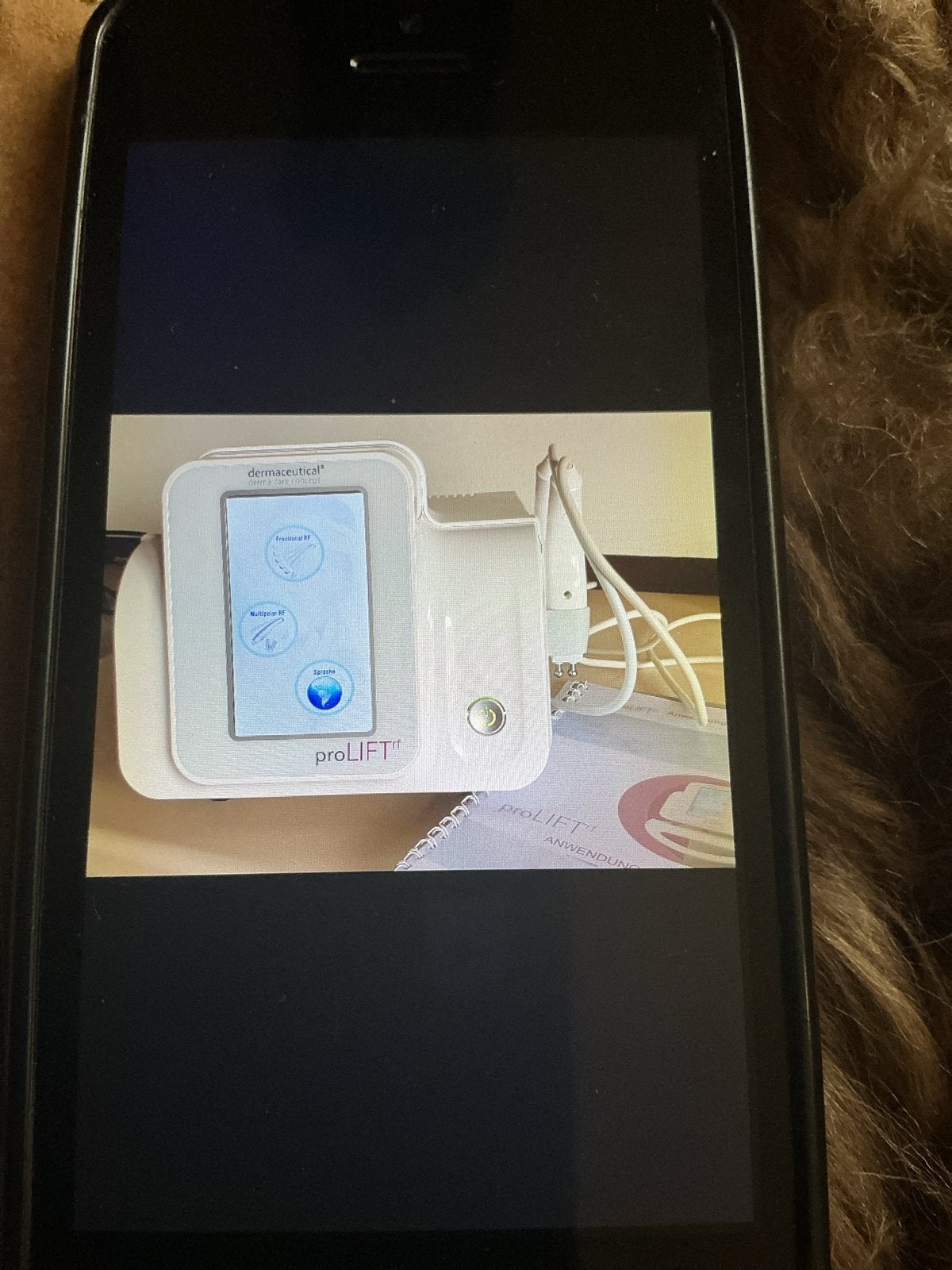 Dermaceutical proLIFT! Radiofrequentie apparaat, Ophalen, Zo goed als nieuw, Gehele gezicht, Verzorging
