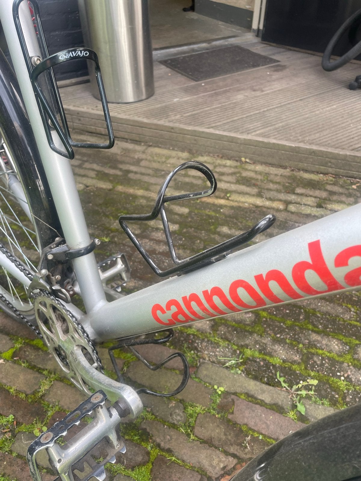 Cannondale toerfiets met bagagedrager en spatborden, 28 inch, Gebruikt, Aluminium, 57 tot 61 cm