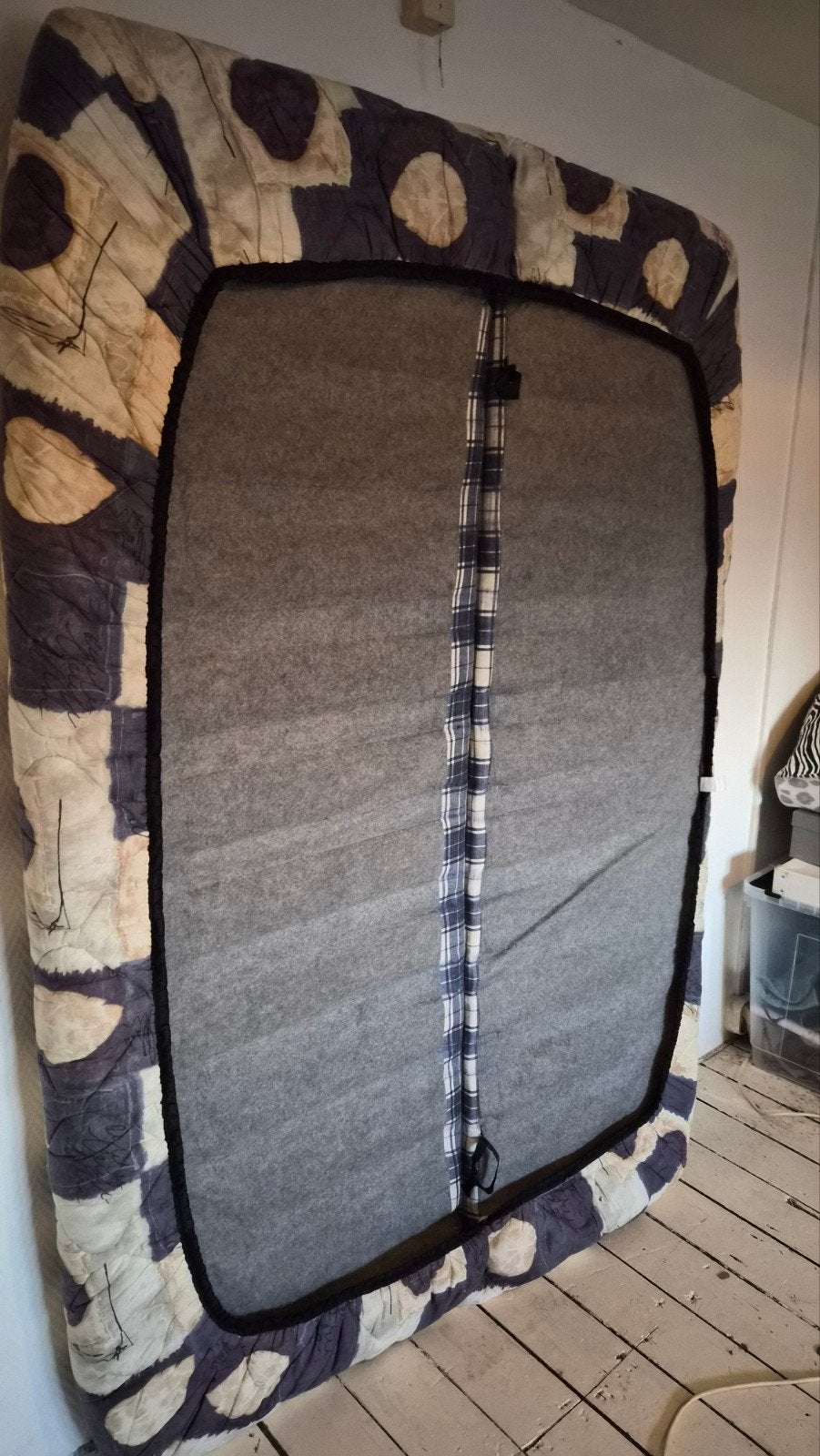Eenpersoons bedframe met lattenbodem, Ophalen, Gebruikt, 90 cm, Eenpersoons