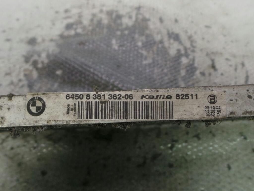 BMW 5 SERIES 525D TOURING AIRCO RADIATEUR / CONDENSOR 2006, Ophalen of Verzenden, Gebruikt, Stiba lid