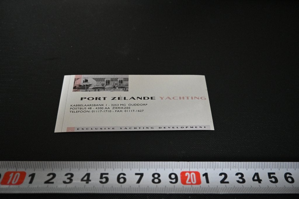 sticker Ouddorp PORT ZELAND  YACHTING, Verzamelen, Ophalen of Verzenden, Zo goed als nieuw