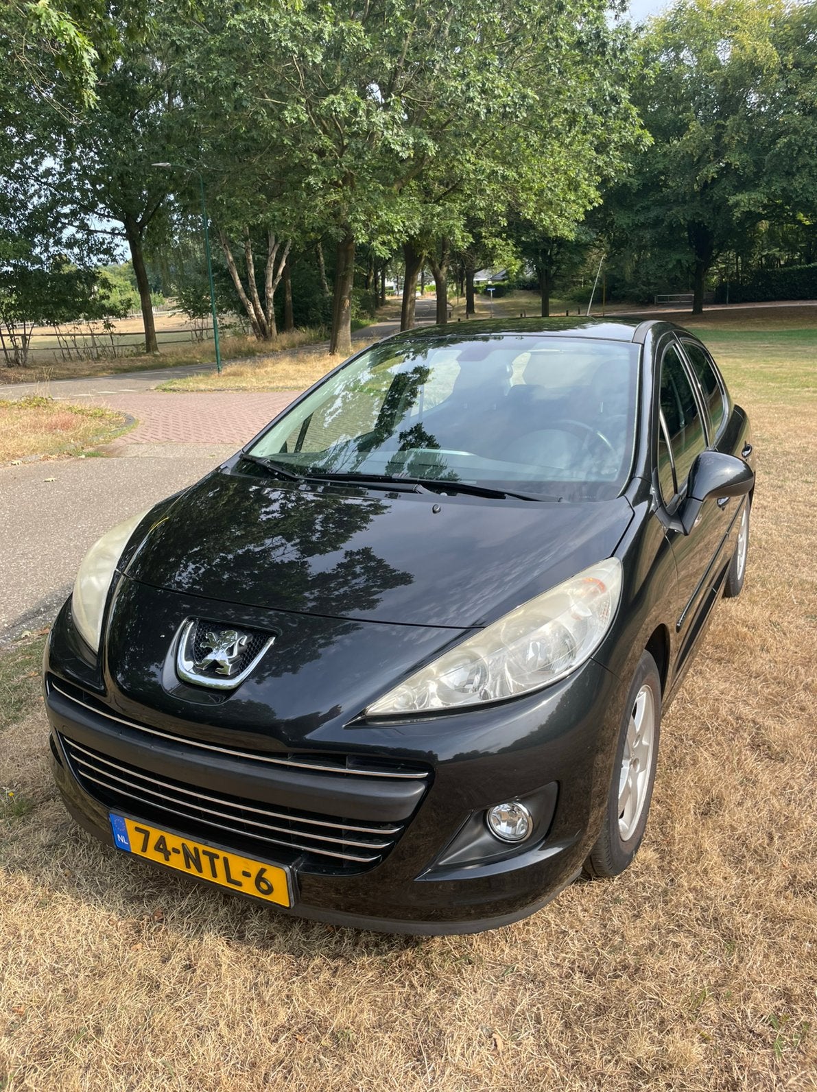 Peugeot 207 1.4 VTI 16V 5DRS 2010 Zwart, Voorwielaandrijving, Stof, Zwart, 1064 kg