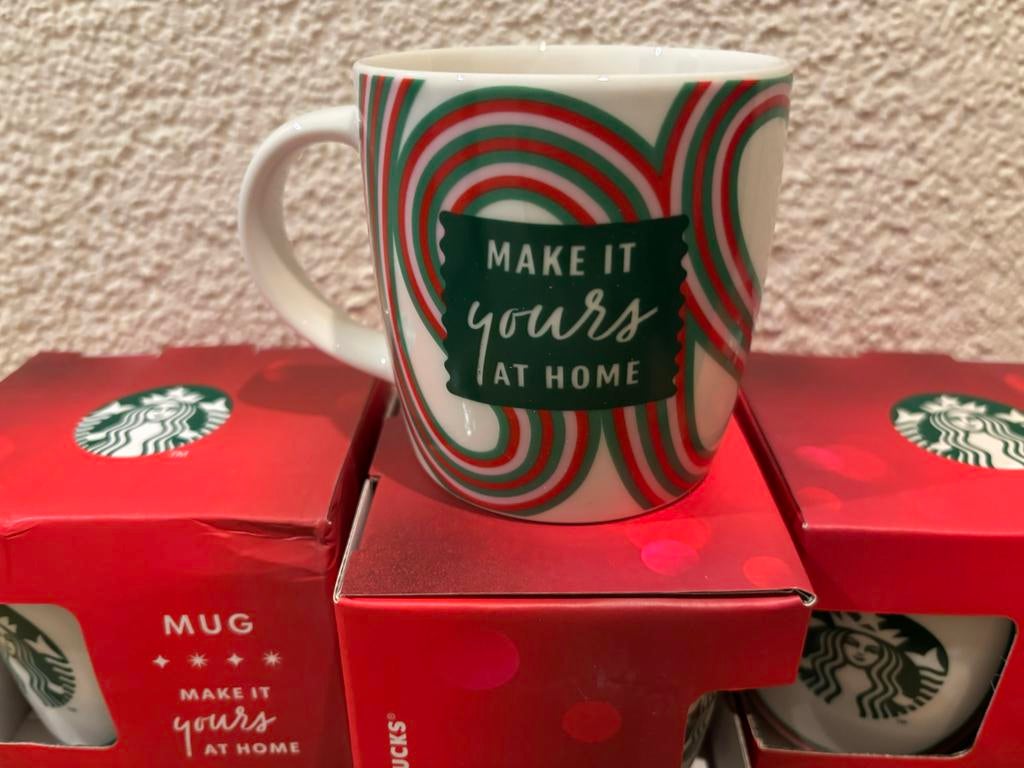 Starbucks mokken. Make it Yours at Home, Huis en Inrichting, Keuken | Servies, Nieuw, Ophalen of Verzenden, Overige stijlen, Kop(pen) en/of Schotel(s)