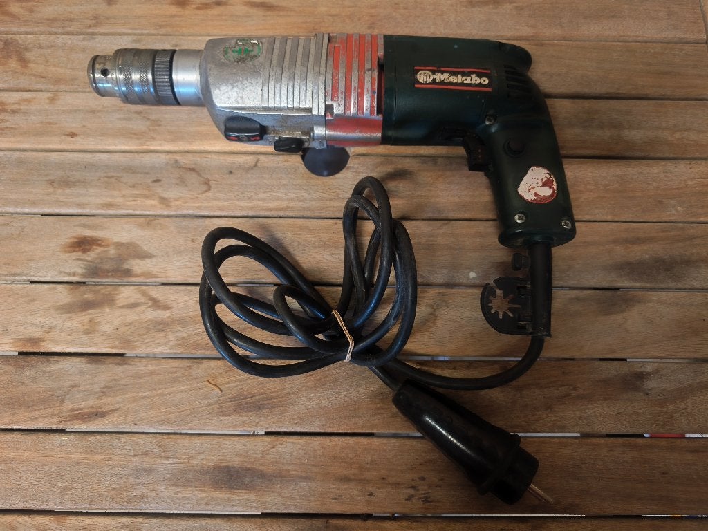 Elektrisch boormachine, Ophalen, Gebruikt, Boormachine
