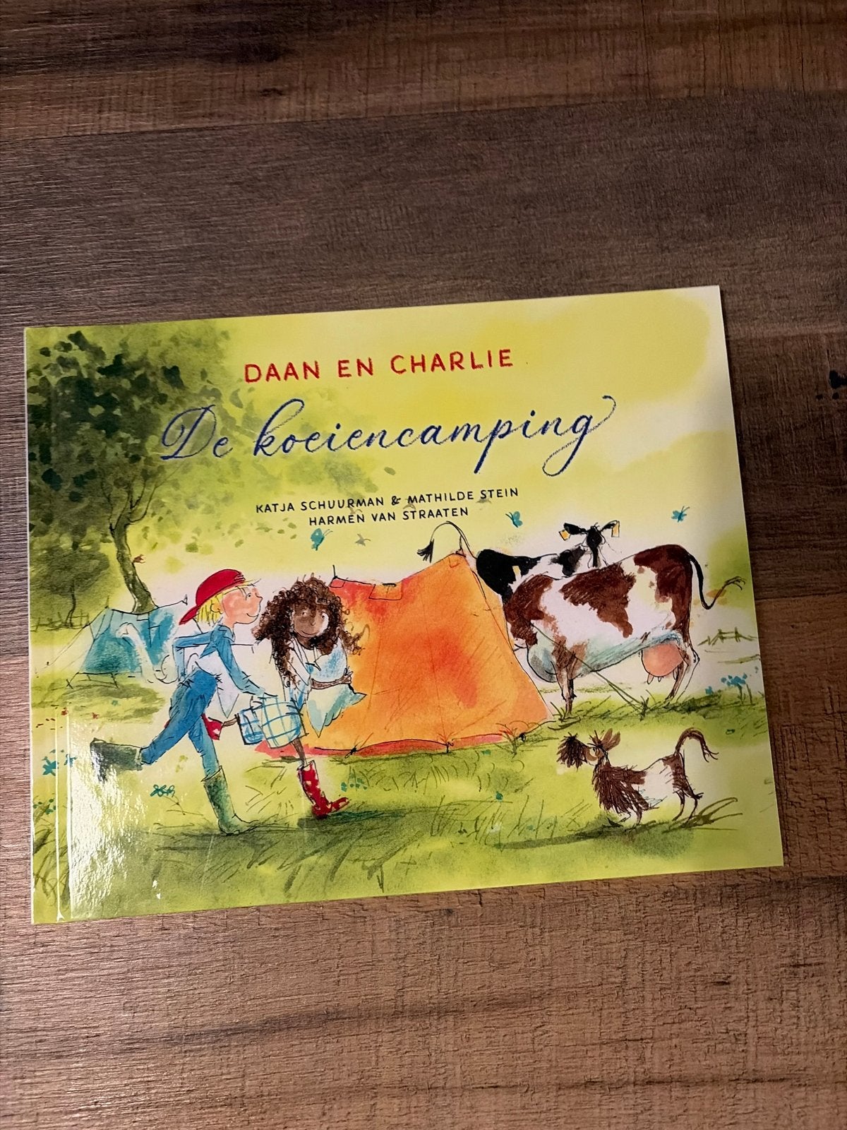 Daan en Charlie: De koeiencamping - Kinderboek, Ophalen of Verzenden, Zo goed als nieuw, Fictie algemeen