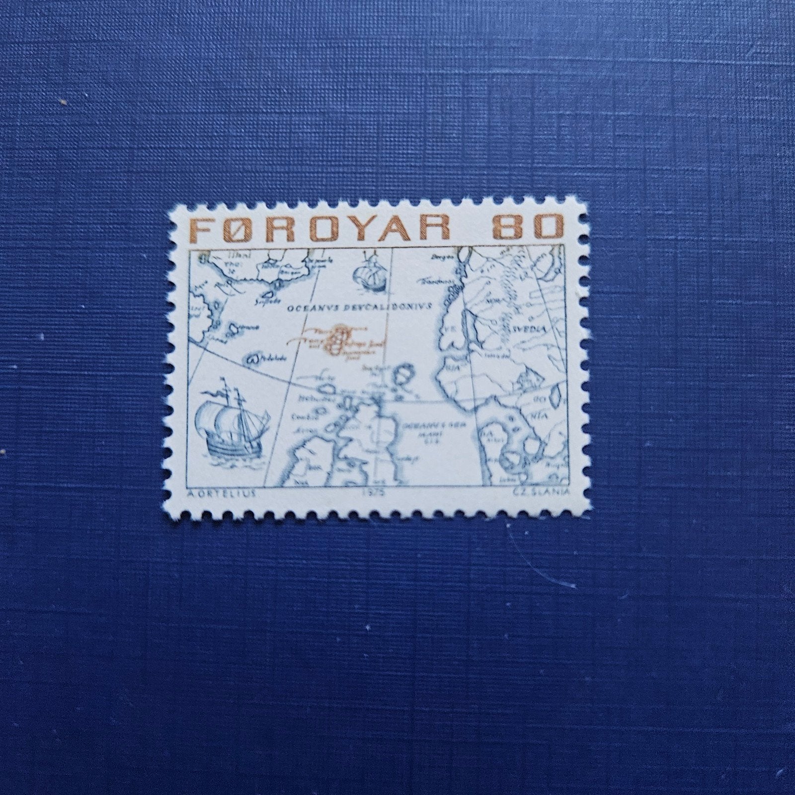 Denemarken Faeröer nr 12 pf, Ophalen of Verzenden, Denemarken, Postfris