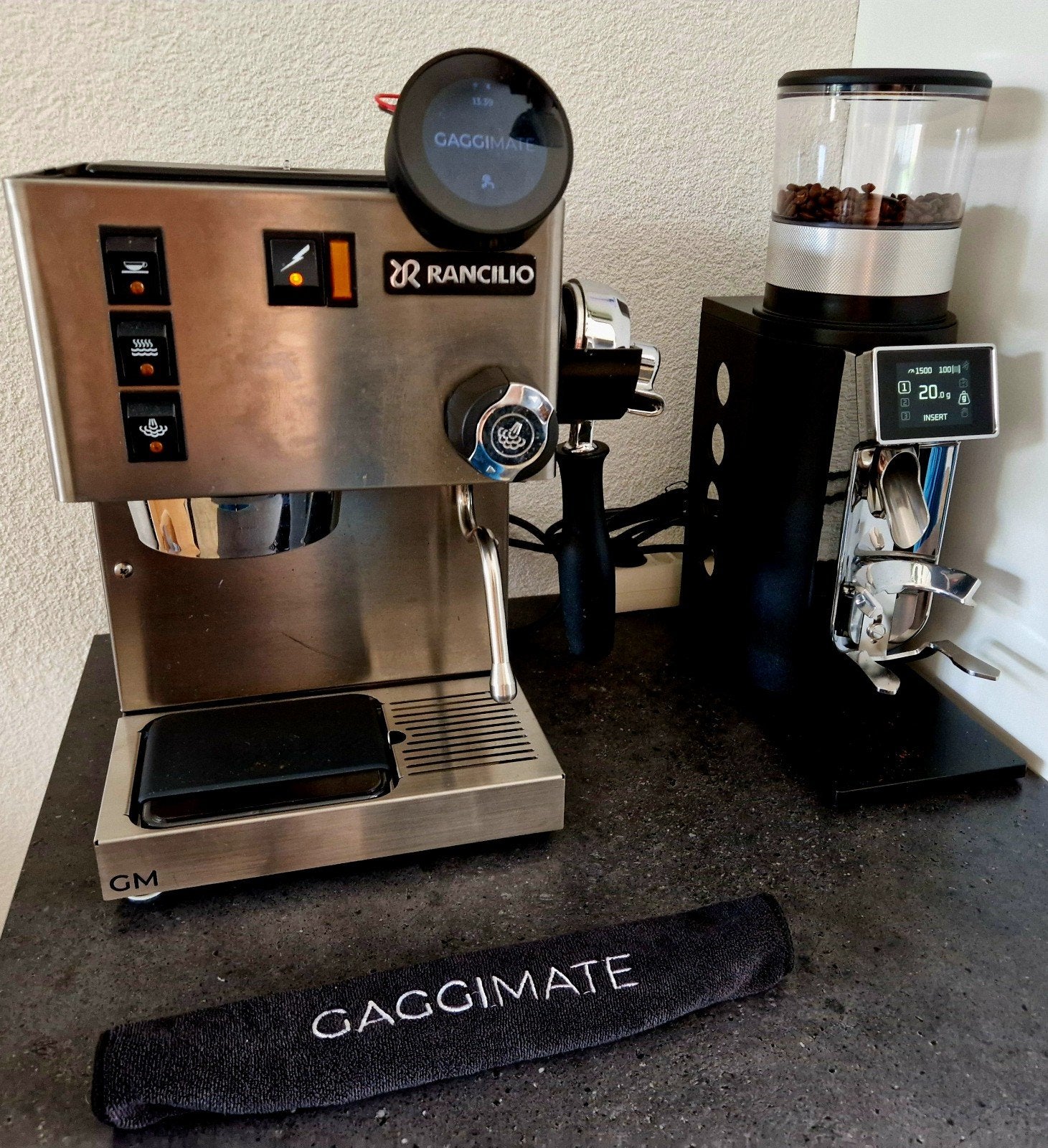Rancilio Silvia V3 met Gaggimate, Ophalen, Gebruikt, Espresso apparaat, Gemalen koffie