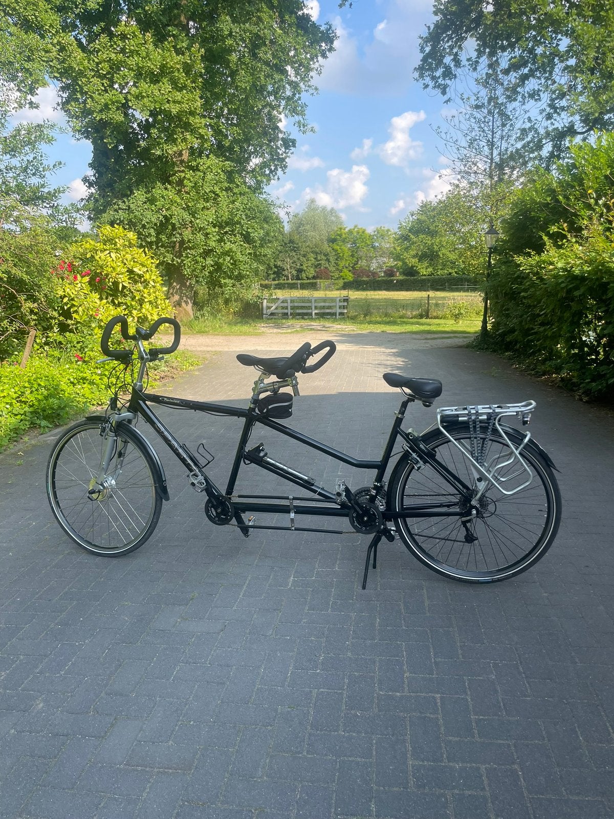 Sparta Twixion elektrische tandem, trapondersteuning, Fietsen en Brommers, Fietsen | Tandems, Vering, Velgrem, Zo goed als nieuw
