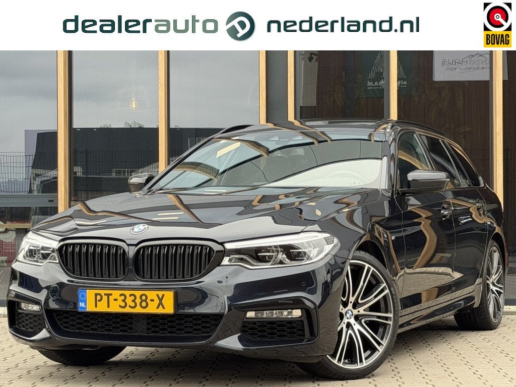 BMW 5 Serie Touring 520i High Exe (bj 2017, automaat), Automaat, 1998 cc, Gebruikt, Euro 6