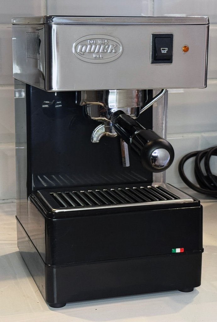 Quick Mill 820 espressomachine, Witgoed en Apparatuur, Ophalen, Gebruikt, Espresso apparaat, 10 kopjes of meer