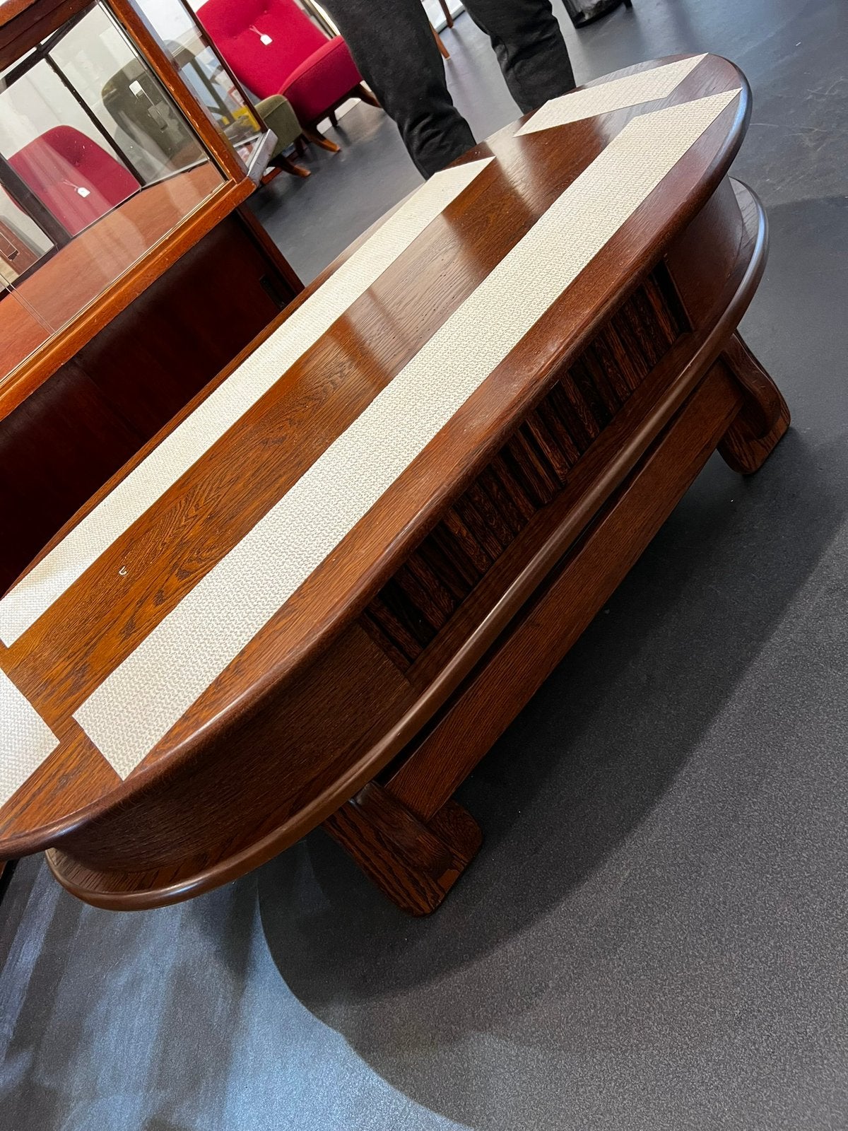 Salon tafel met marmeren tafelblad, Huis en Inrichting, Tafels | Salontafels, Ophalen, 100 tot 150 cm, 50 tot 100 cm, Zo goed als nieuw