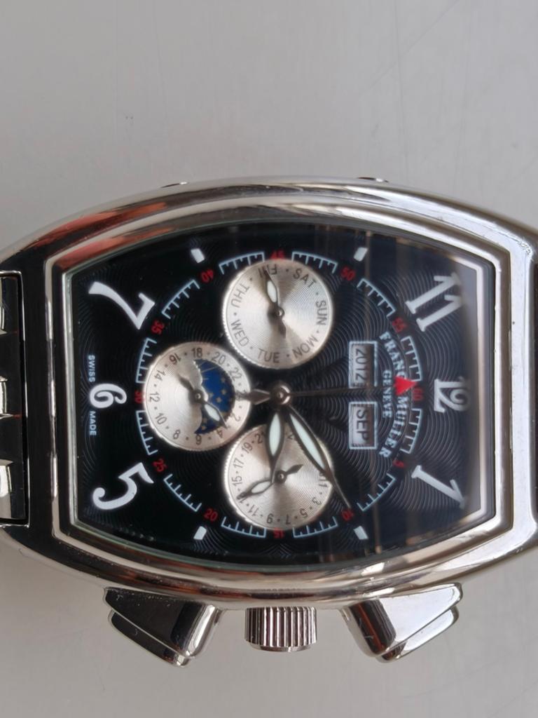 Franck Muller Conquistador Chronograaf Herenhorloge, Sieraden, Tassen en Uiterlijk, Ophalen of Verzenden