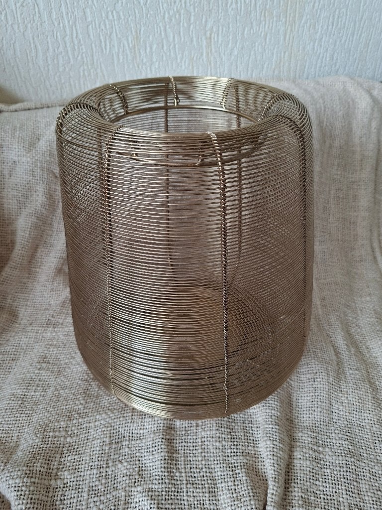 Windlicht, Huis en Inrichting, Woonaccessoires | Kandelaars en Kaarsen, Ophalen, Windlicht, Gebruikt, Metaal