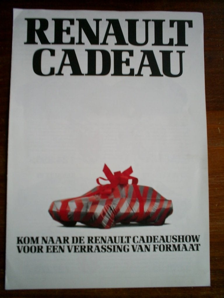 Renault Modellen [ Cadeau ], Ophalen of Verzenden, Zo goed als nieuw, Renault
