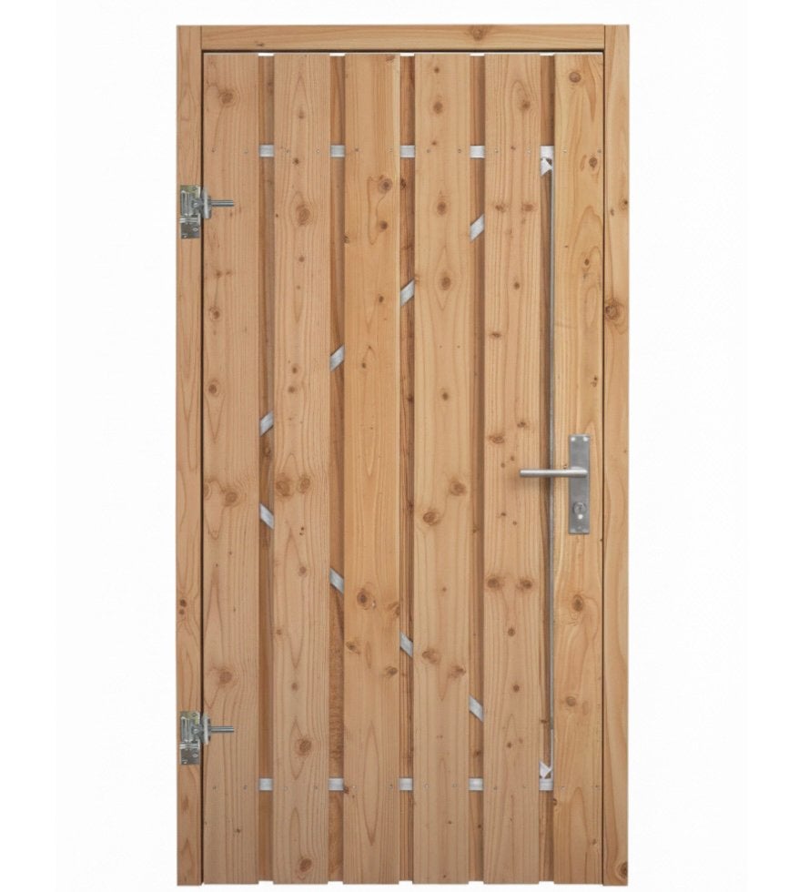 Red class tuinpoort 120cm breed 200cm hoog. Inclusief kozijn, Ophalen, 1 tot 2 meter, Minder dan 3 meter, Nieuw