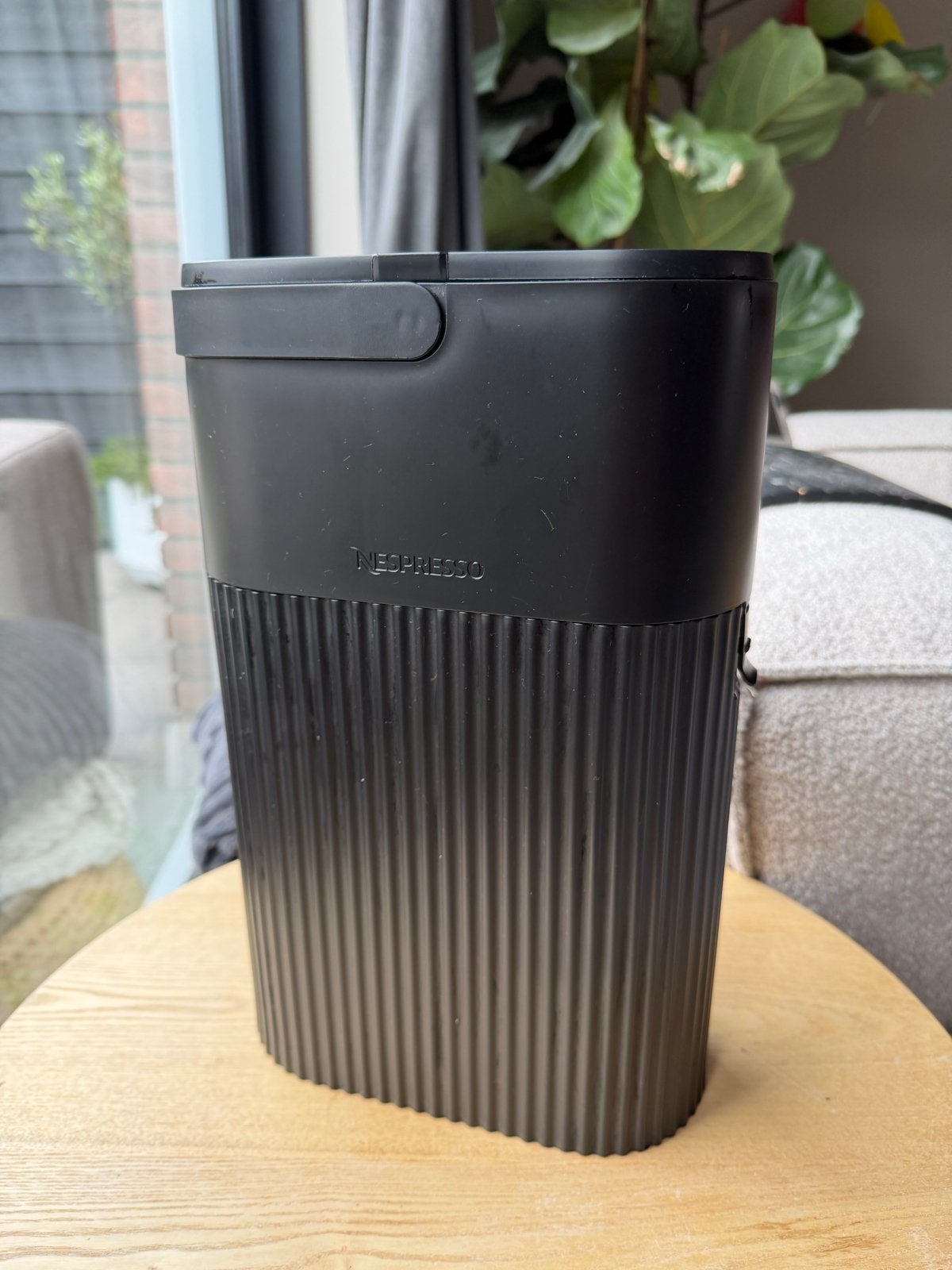 Nespresso recycle container zo goed als nieuw, Nespresso, Ophalen of Verzenden, Zo goed als nieuw, Capsulehouder
