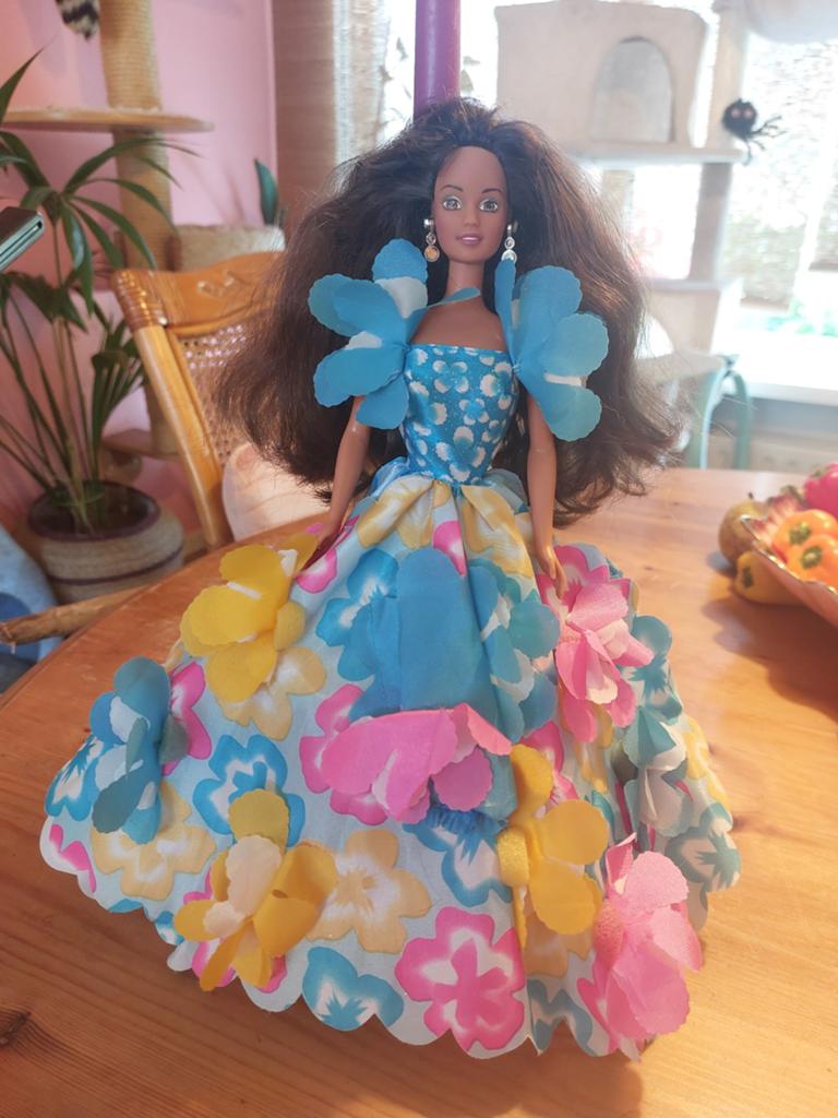 Vintage Barbie "Blossem Beauty Teresa", Ophalen of Verzenden, Gebruikt, Kleertjes