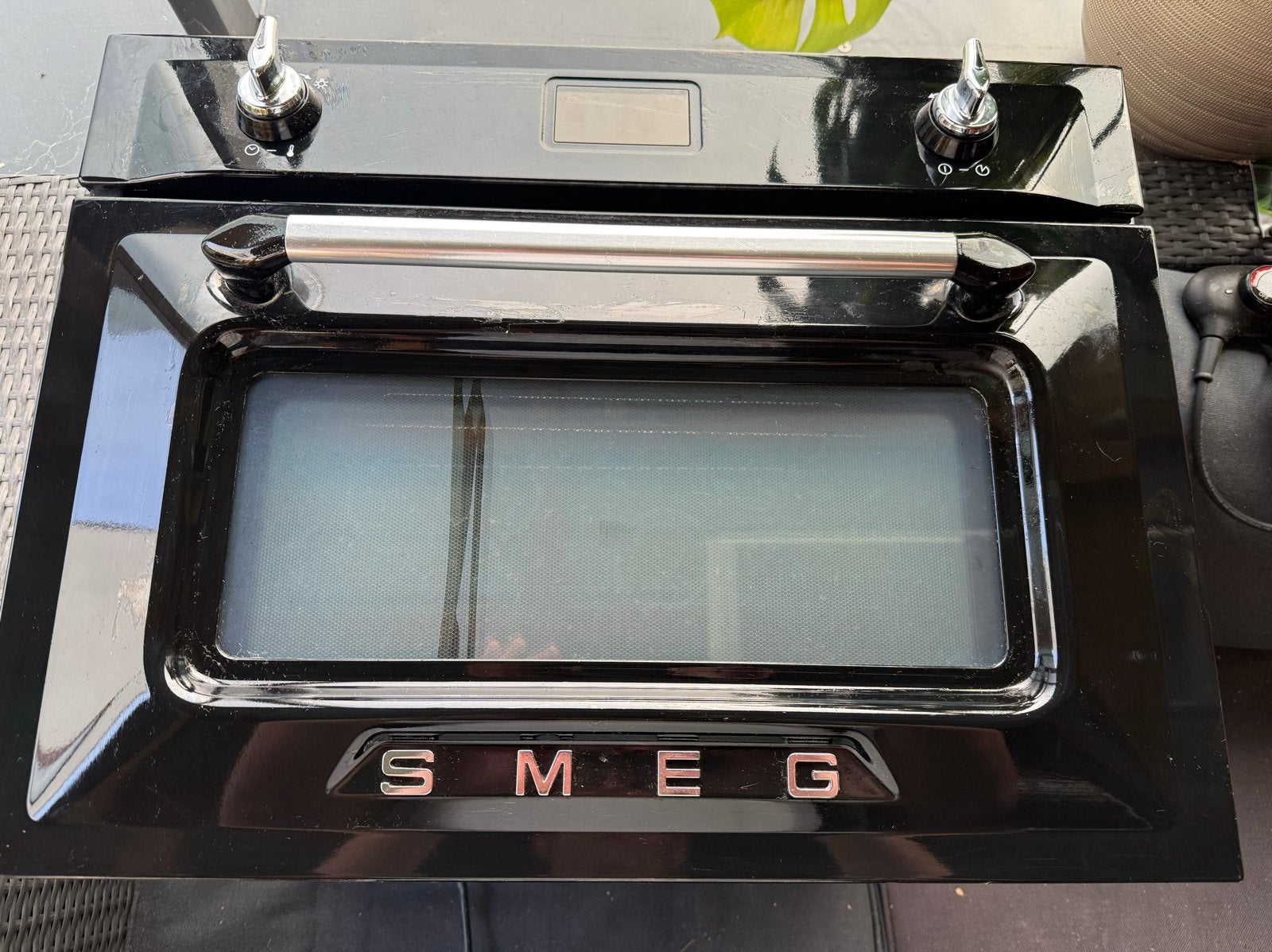 SMEG inbouwoven – prachtige oven, alleen glasplaat vervangen, Witgoed en Apparatuur, Gebruikt, Smeg, Oven, Hete lucht
