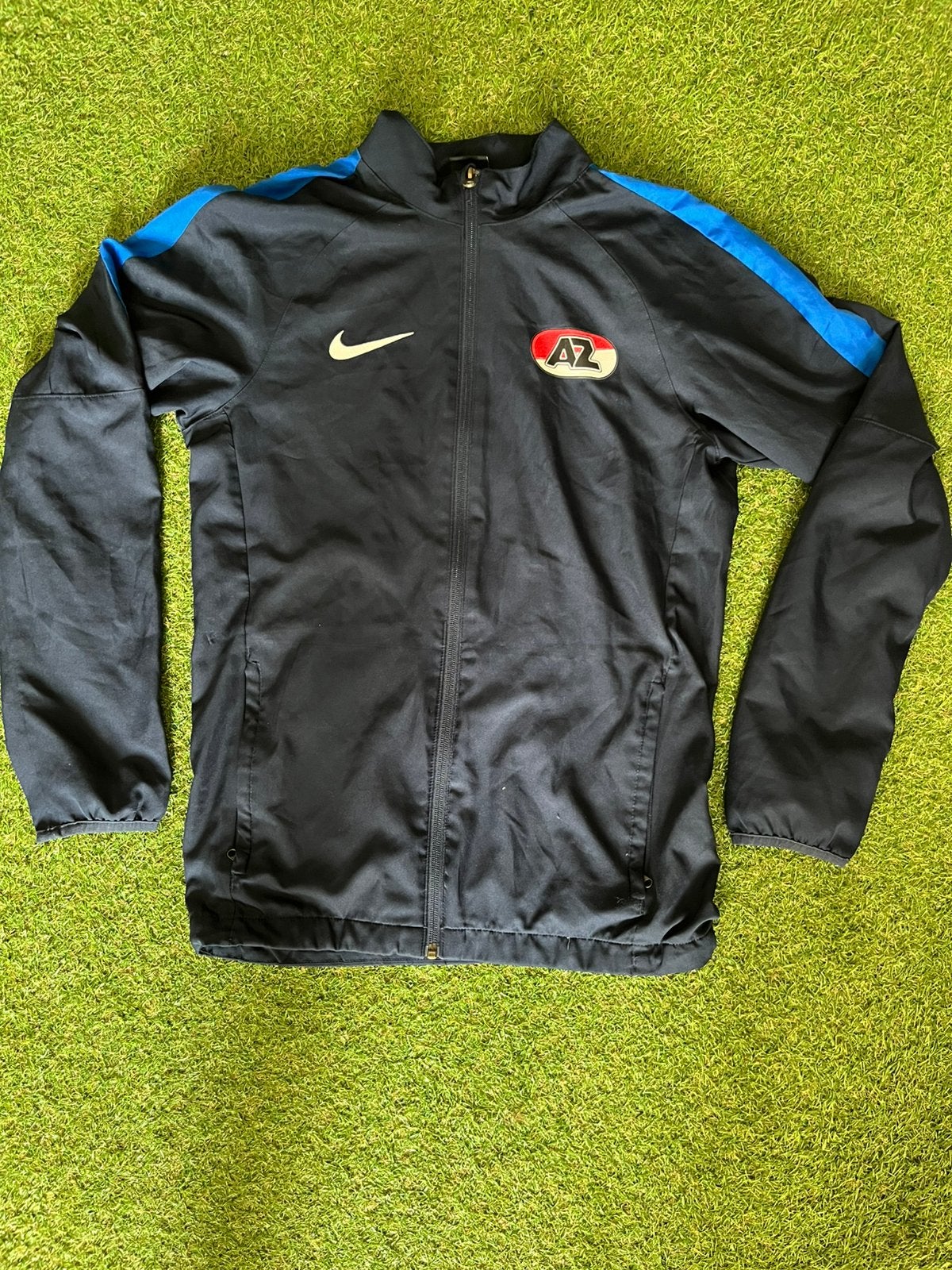 AZ sportjack- Maat M, Ophalen, Zwart, Overige maten, Voetbal