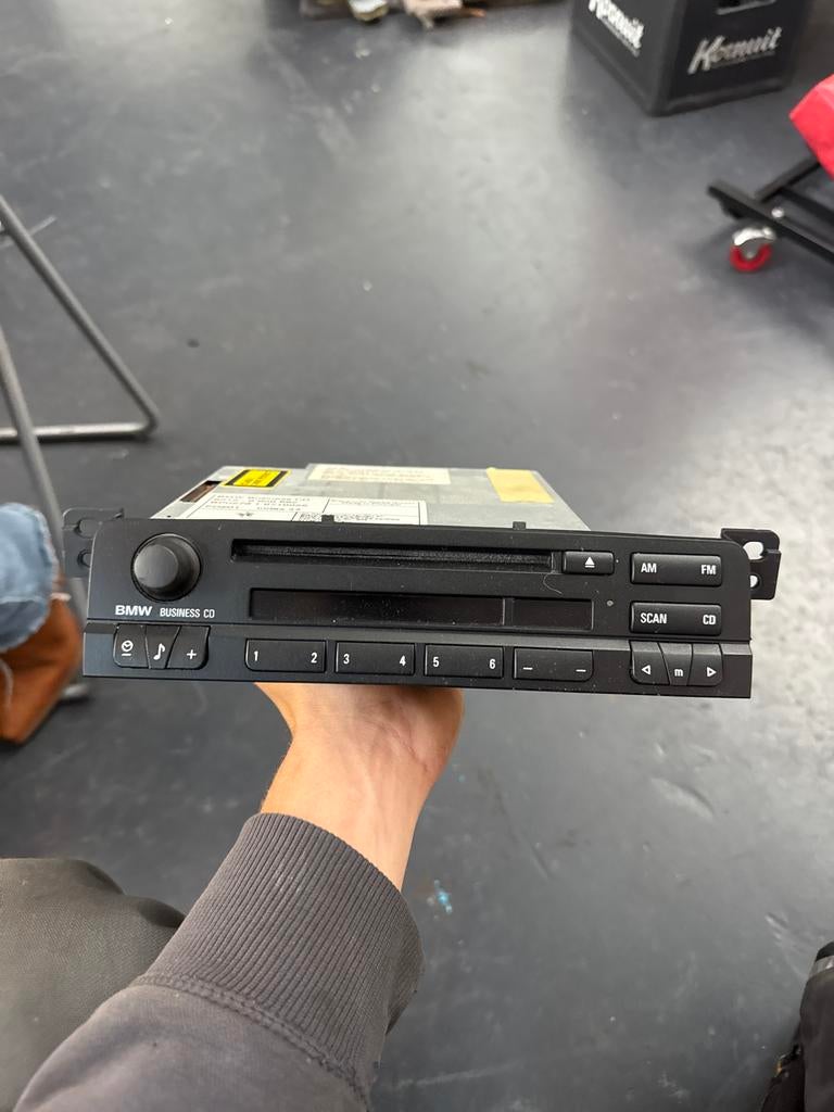 BMW Business CD Radio E46 E39 E53 X5 6512-6909882, Ophalen of Verzenden, Gebruikt, BMW