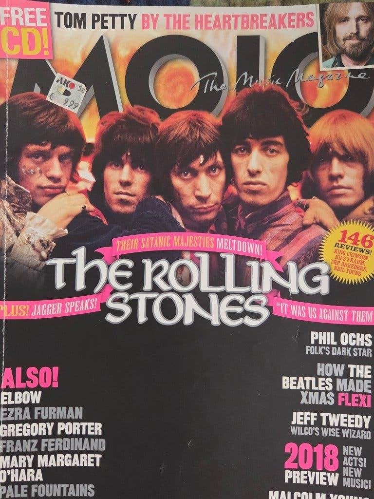 MOJO 02 2018 Rolling Stones Petty Phil Ochs Tweedy Beatles F, Ophalen of Verzenden, Zo goed als nieuw, Muziek, Film of Tv