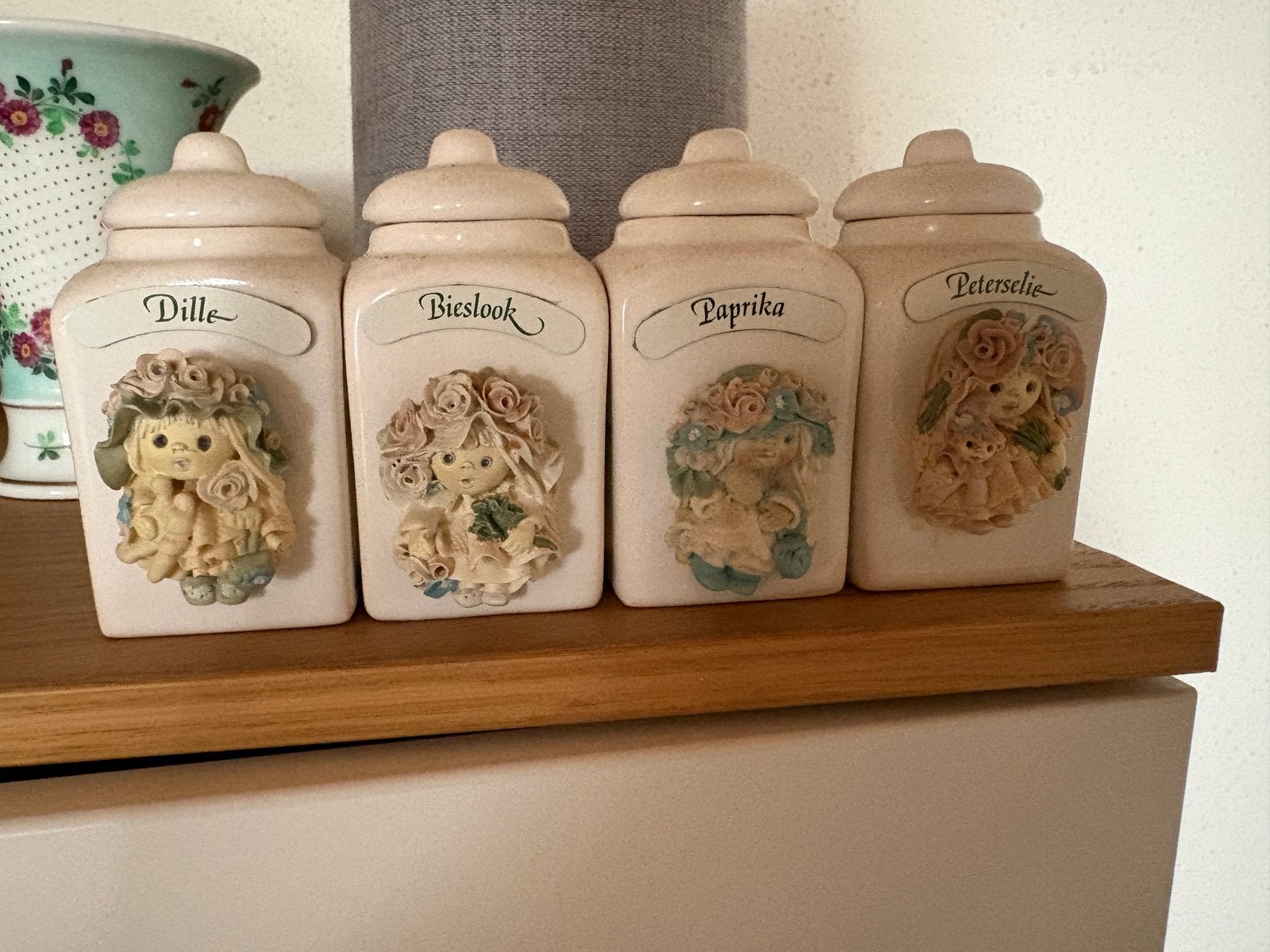 Goldina Art Collection: dille, bieslook, paprika, peterselie, Antiek en Kunst, Ophalen