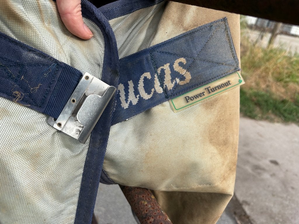 Bucas power turnout 6.0 T.e.a.b., Dieren en Toebehoren, Bucas, Gebruikt, Overige maten, Zilver
