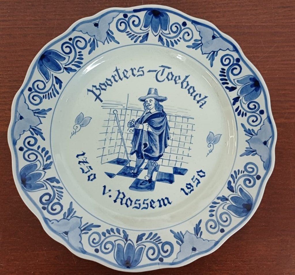 Delfts Koninklijk Goedewaagen Gouda Bord, Antiek en Kunst, Ophalen of Verzenden