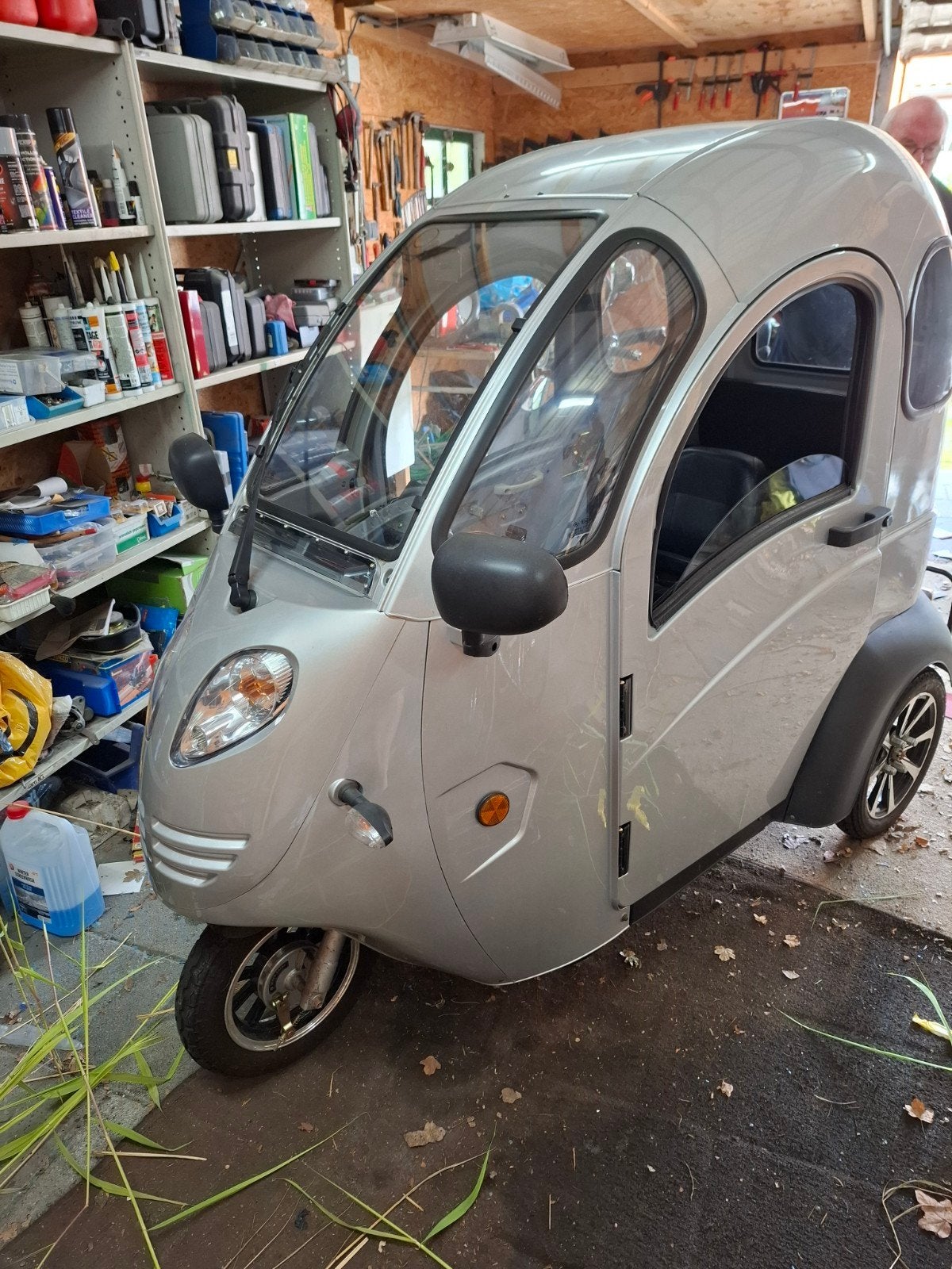 cargo elektrische auto, Ophalen