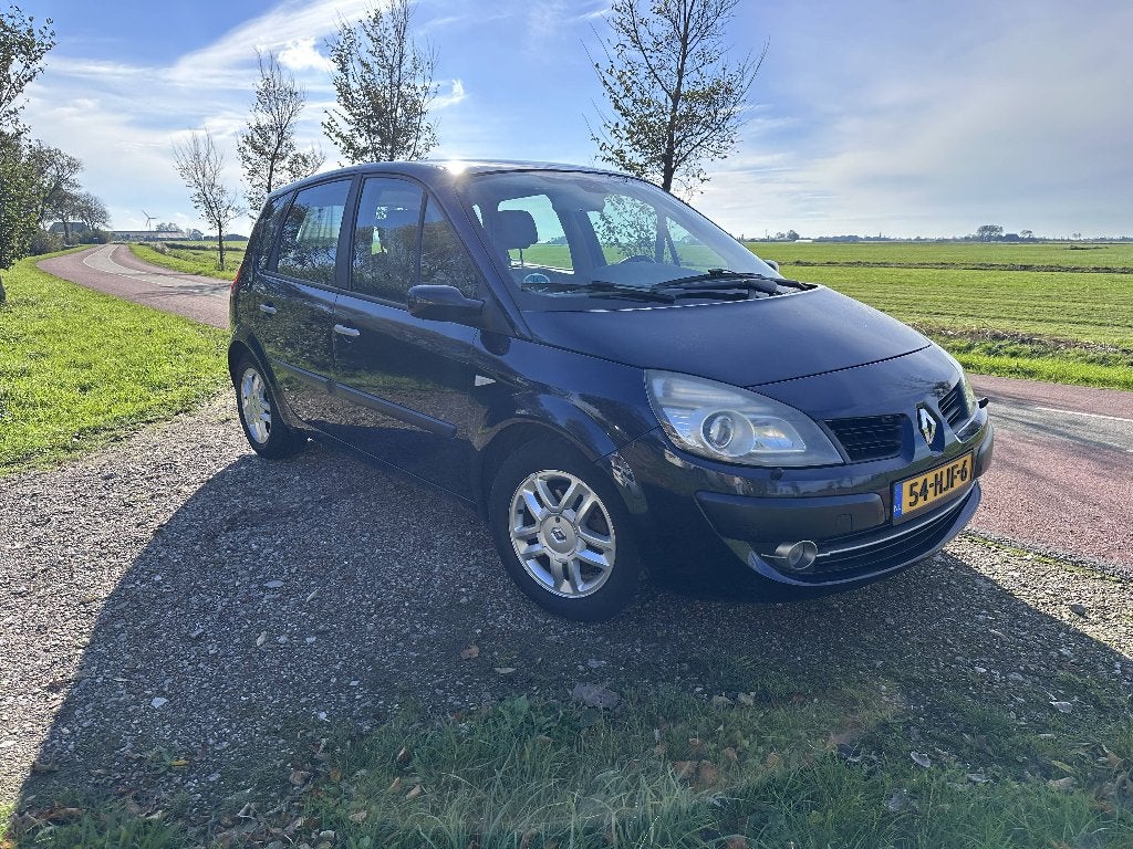 Renault Scénic 2.0 automaat | 2009 | 158.766 km, APK tm 2027, Auto's, 1998 cc, 1250 kg, 4 cilinders, Blauw