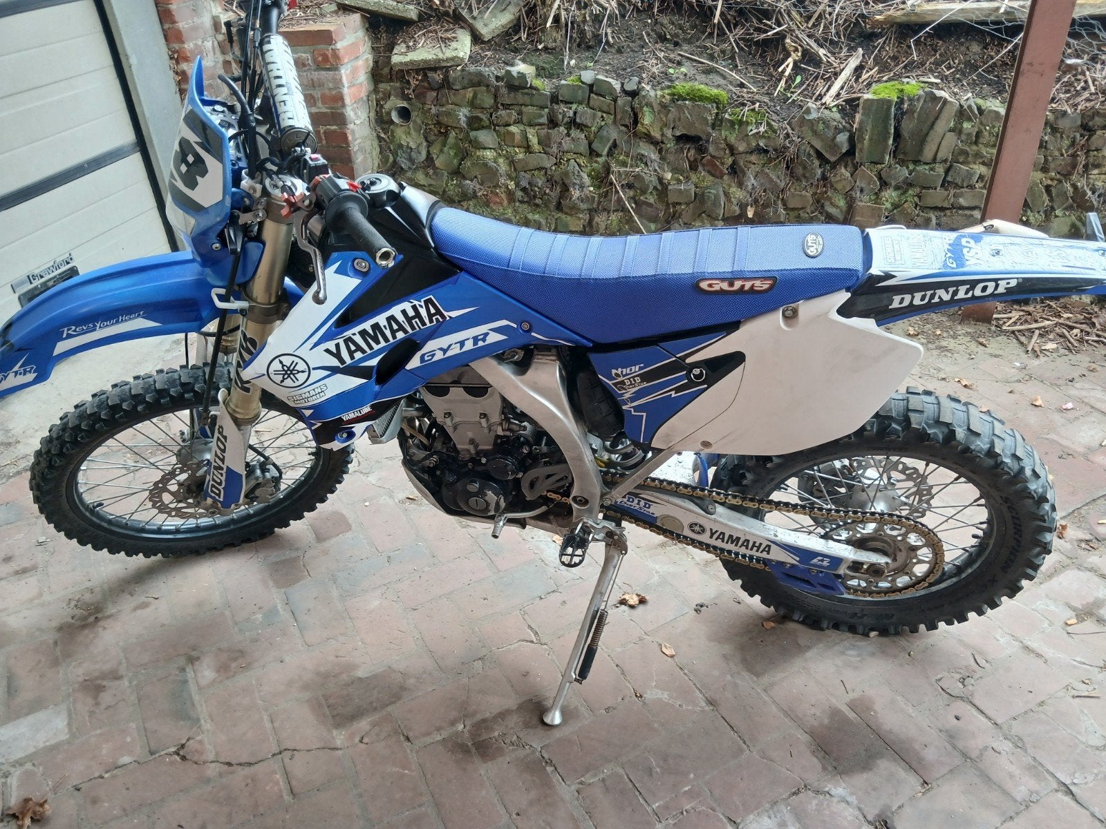 Yamaha WR450F 2007 met kenteken - Veel vervangen, Motoren, Gebruikt, Particulier, Enduro