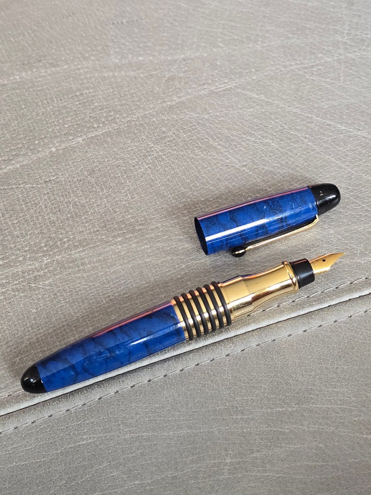 Vintage antieke LANCEL STYLO PLUME / Levenger vulpen €39, Ophalen of Verzenden, Zo goed als nieuw, Vulpen, Overige merken