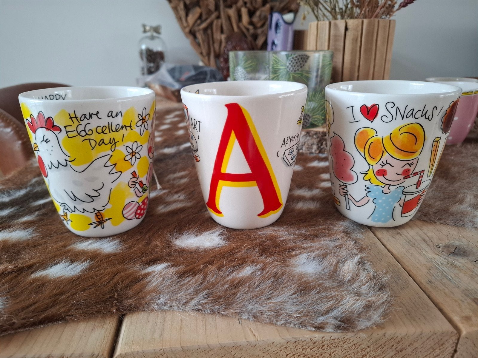 Diverse mokken Blond Amsterdam, Ophalen of Verzenden, Zo goed als nieuw, Aardewerk, Kop(pen) en/of Schotel(s)