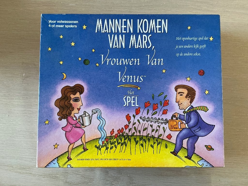 Mannen komen van mars vrouwen van venus, Ophalen, Zo goed als nieuw